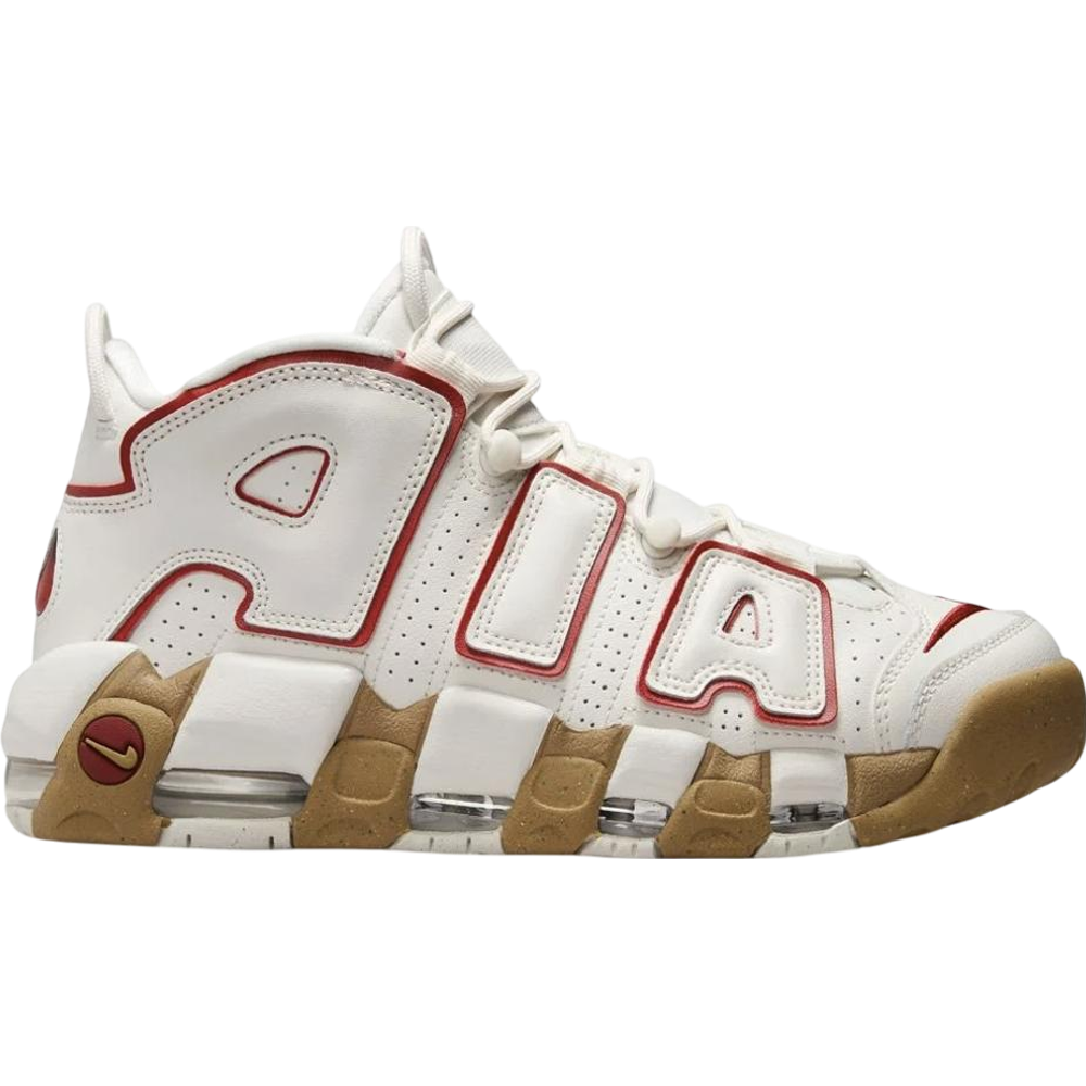 Nike Air More Uptempo Phantom Gym Red Gum (Women's)