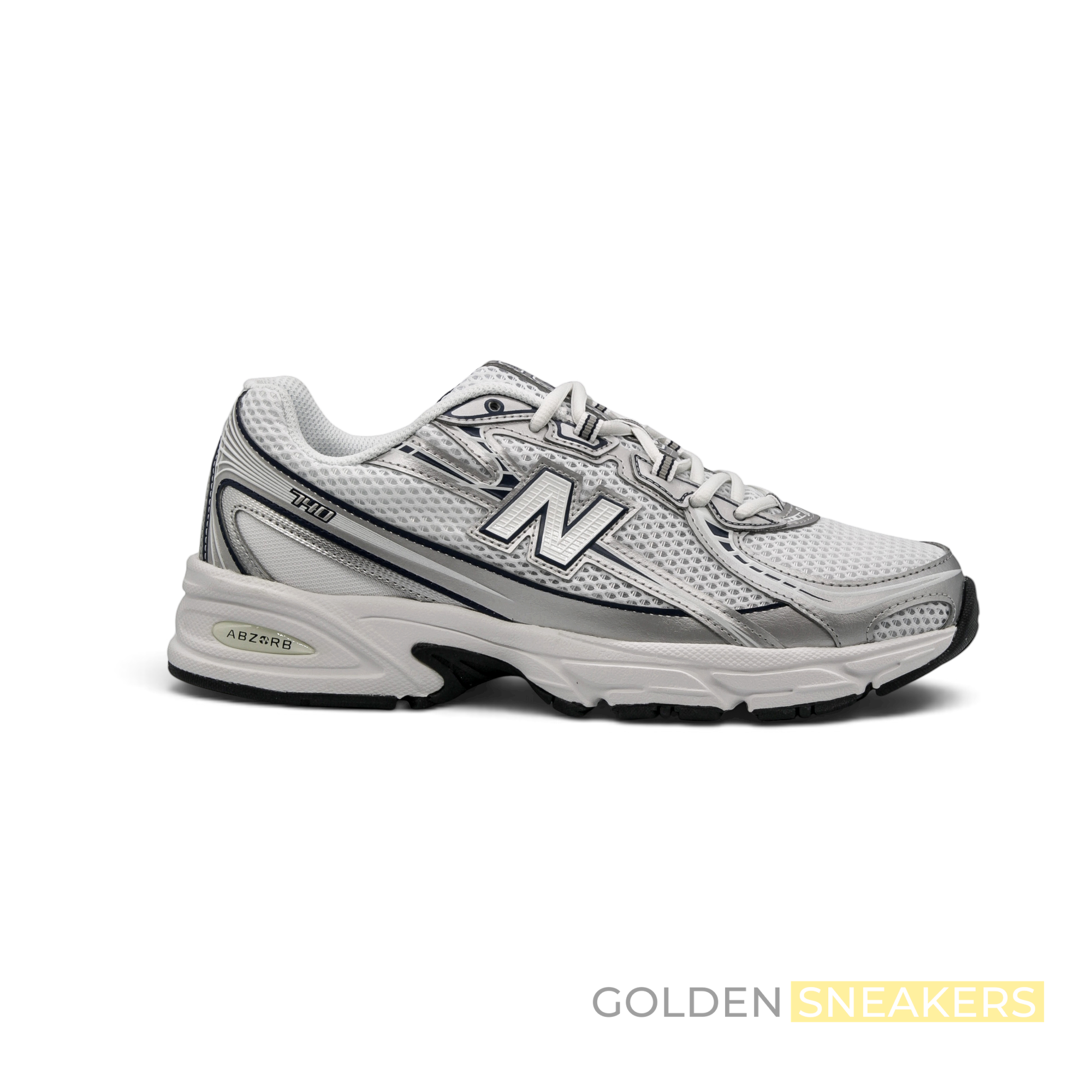 New Balance 740v2 White Shadow Grey Navy