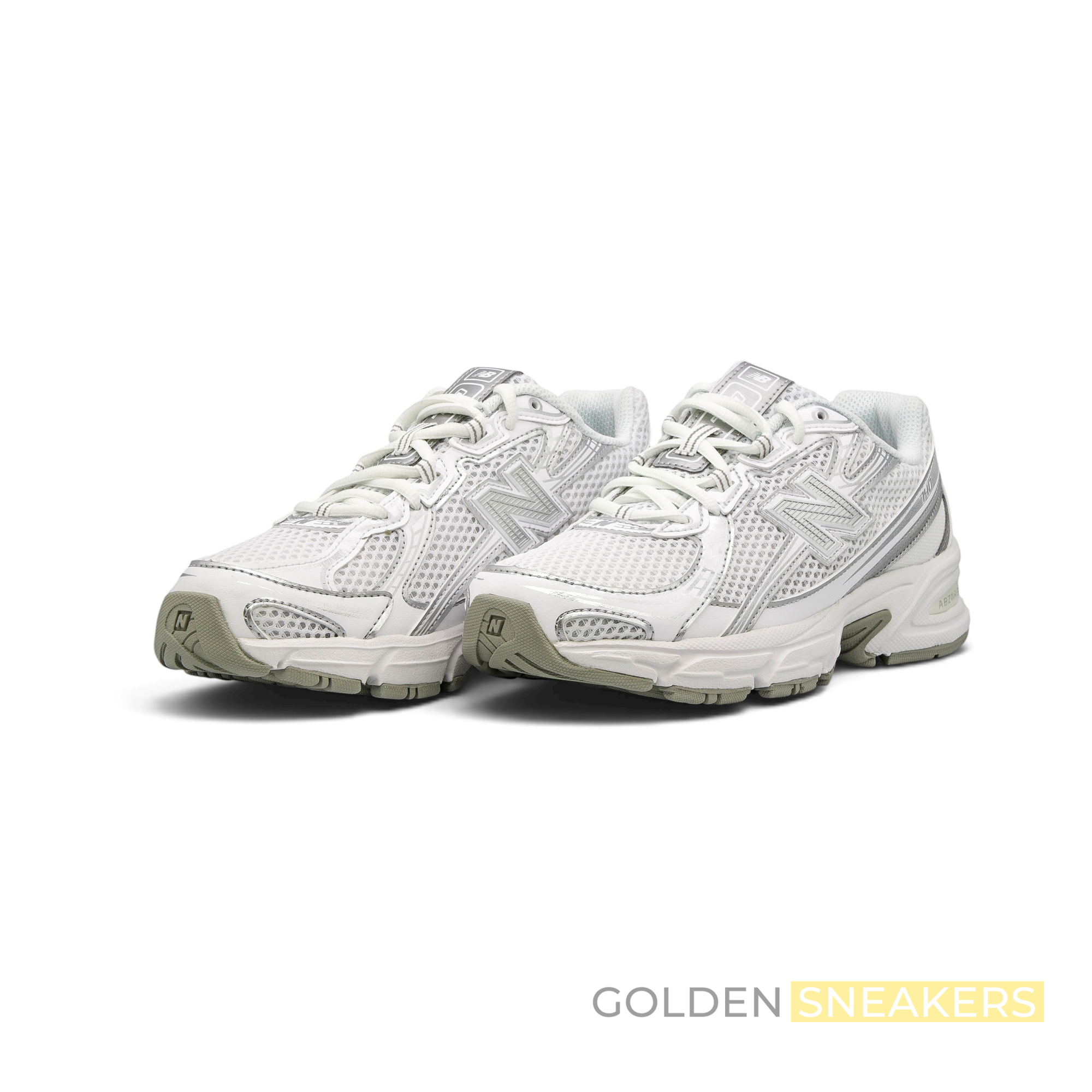 New Balance 740 White Silver