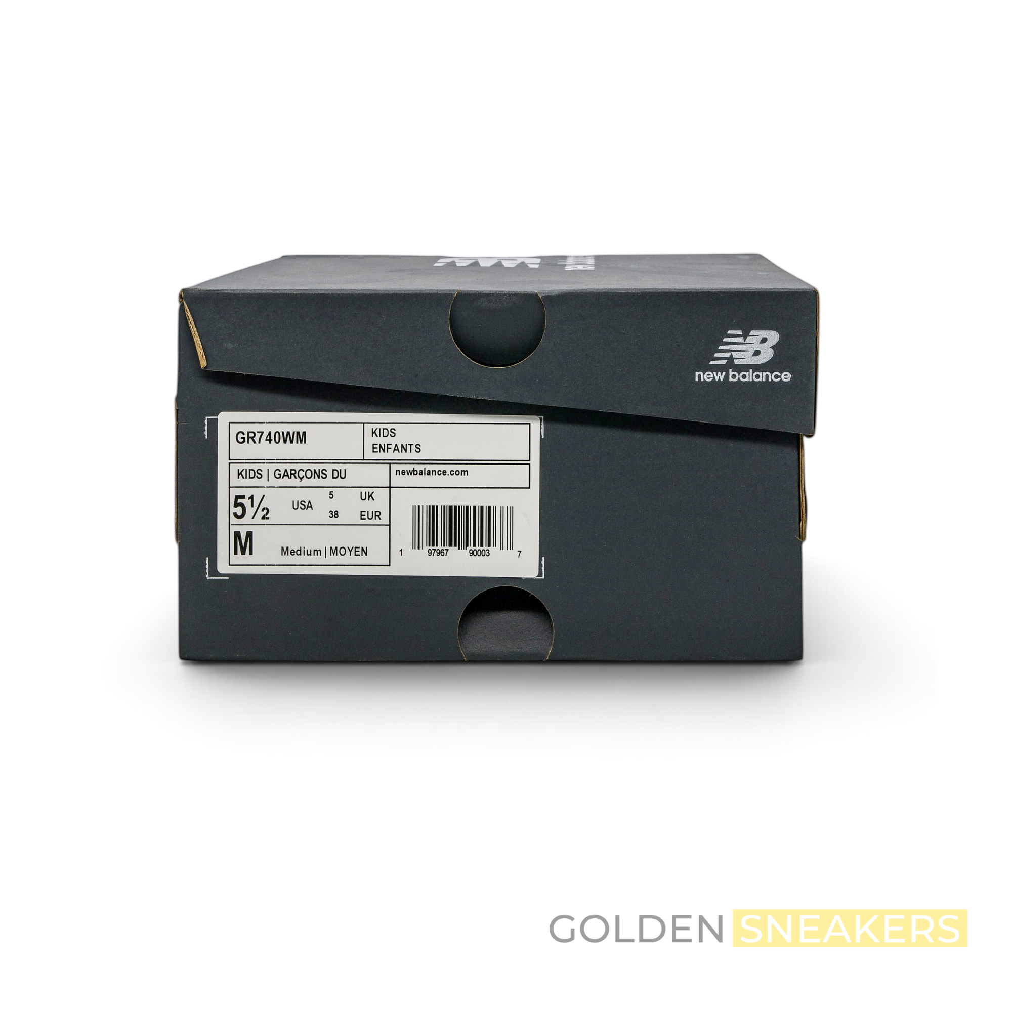 New Balance 740 White Silver