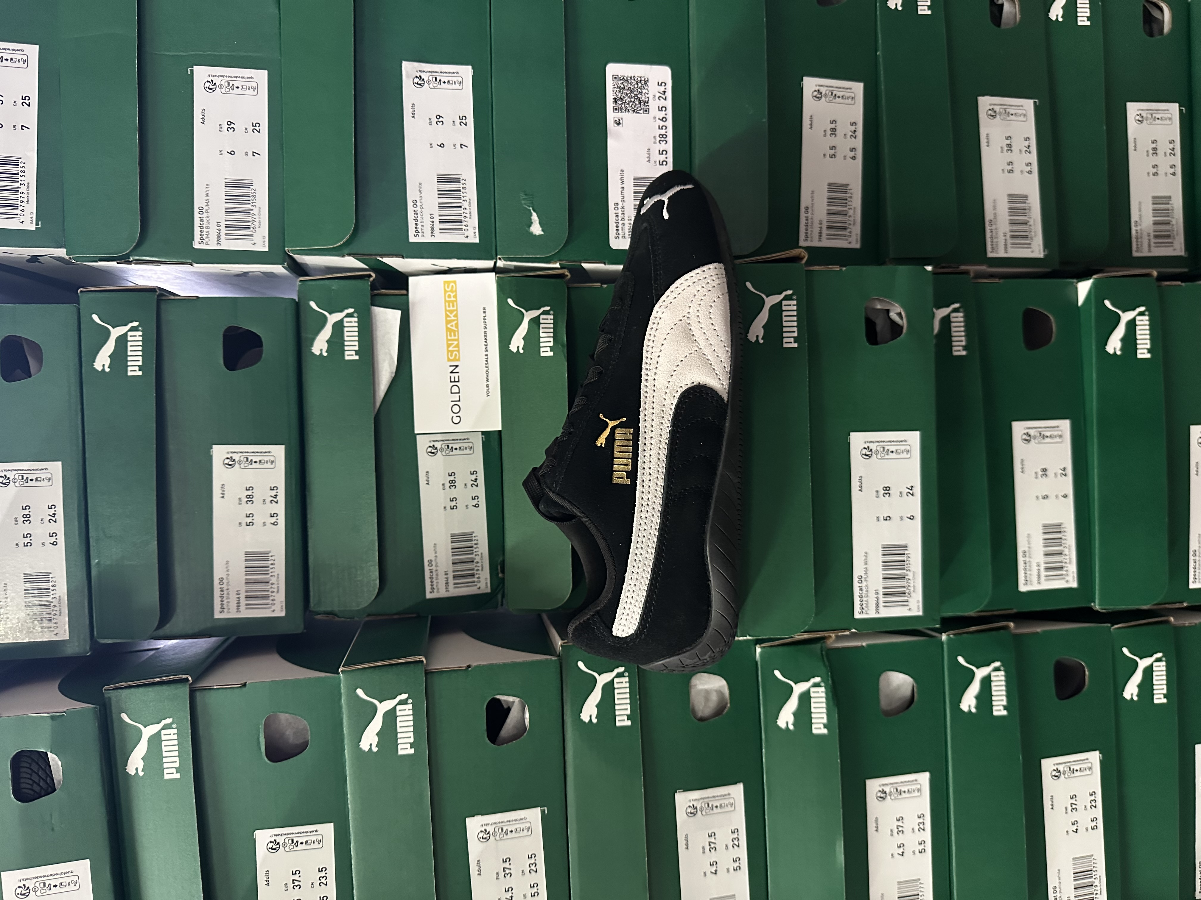 Puma Speedcat OG Black White