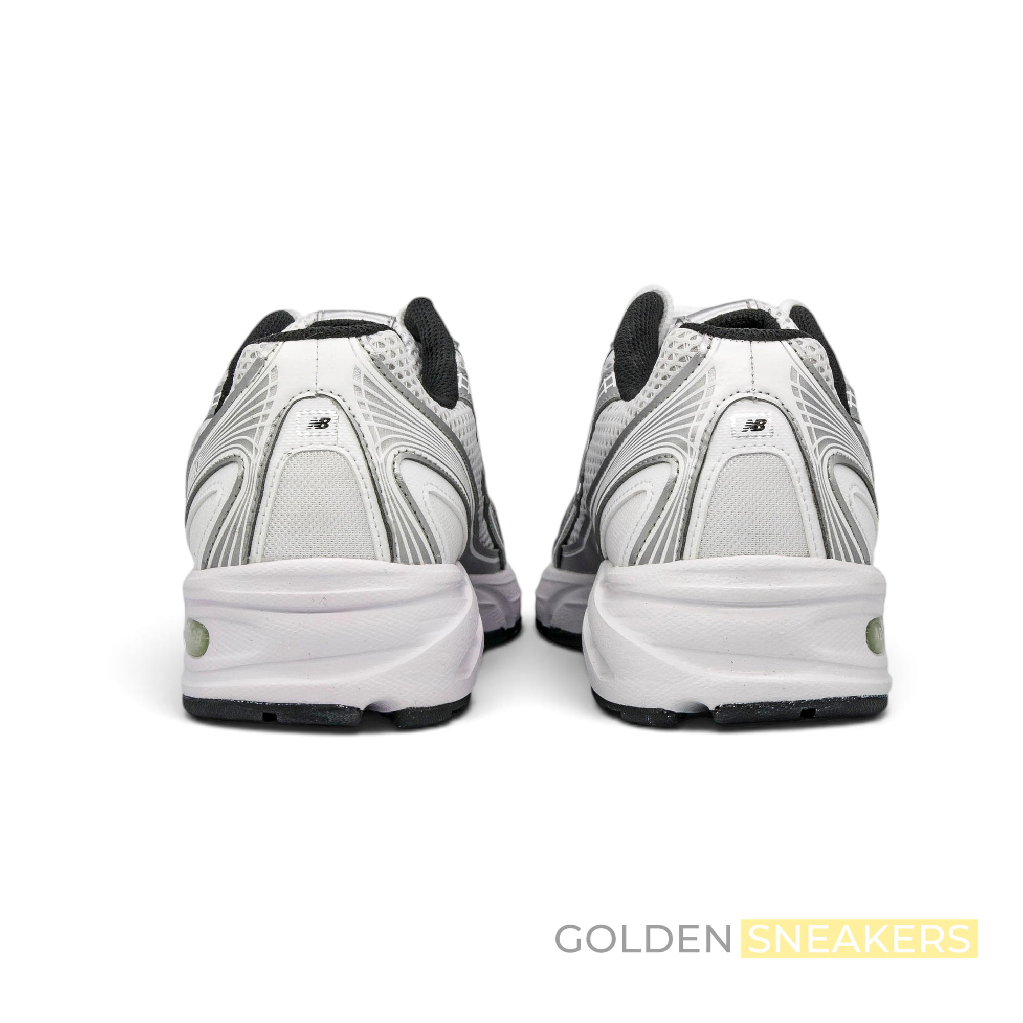 New Balance 740 White Silver Black