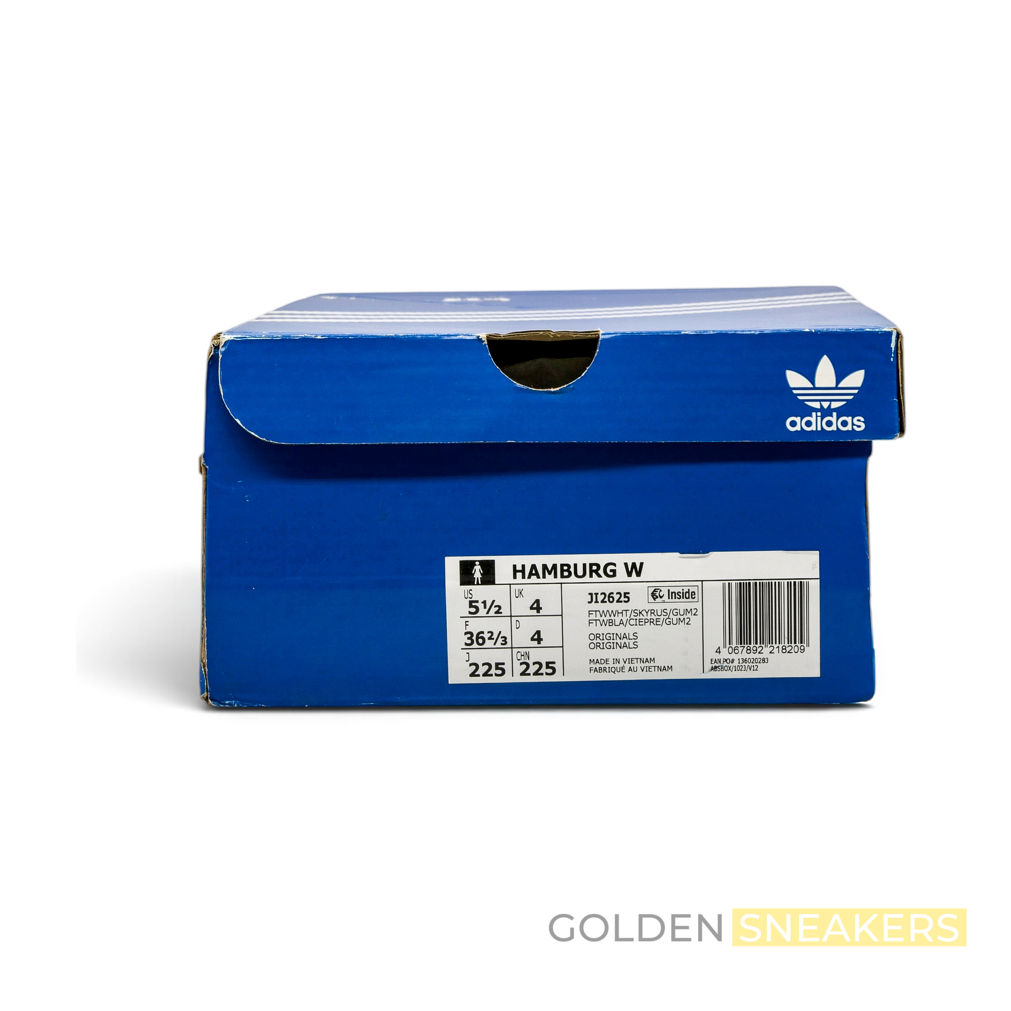 adidas Hamburg 'Cloud White Sky Rush Gum'