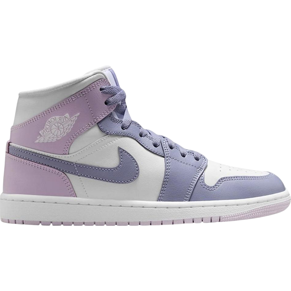 Jordan 1 Mid Indigo Haze Doll White (Women's)