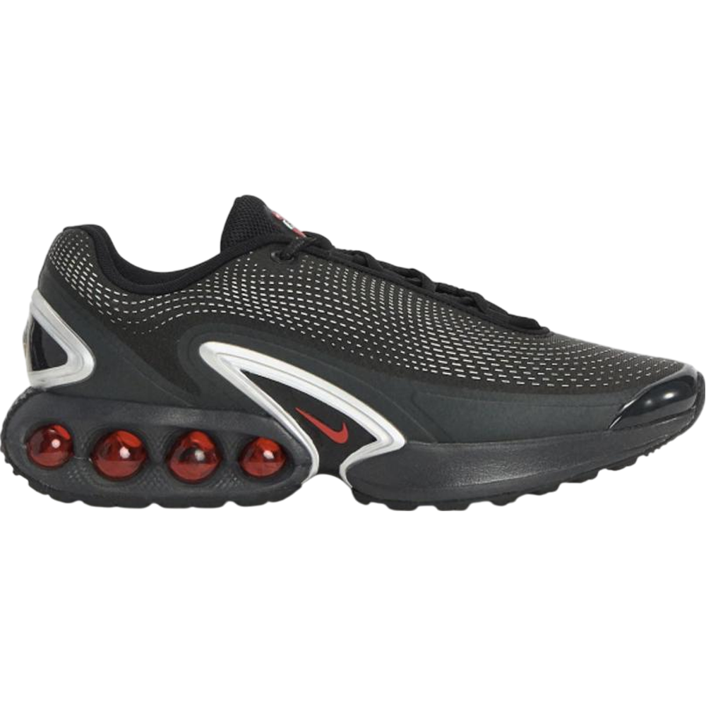 Nike Air Max DN Black Metallic Silver University Red'