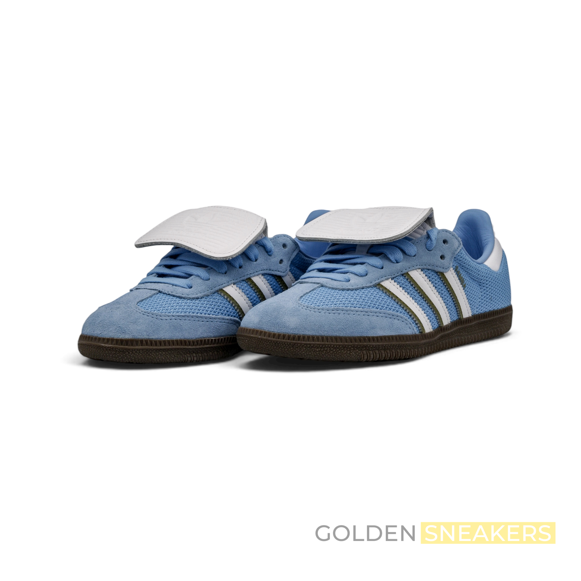 adidas Samba OG Semi Blue Burst Cloud White Gum