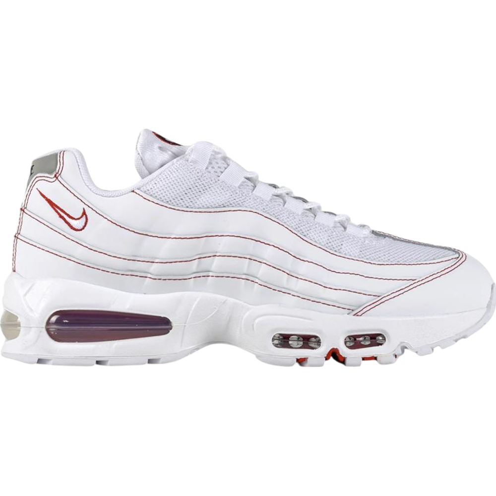 Nike Air Max 95 OG Big Bubble White University Red White/University Red/Wolf Grey
