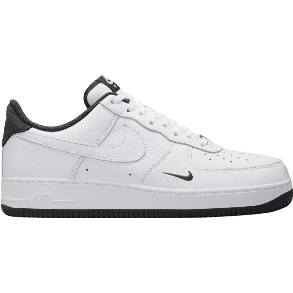 Nike Air Force 1 White Anthracite Mini Swoosh