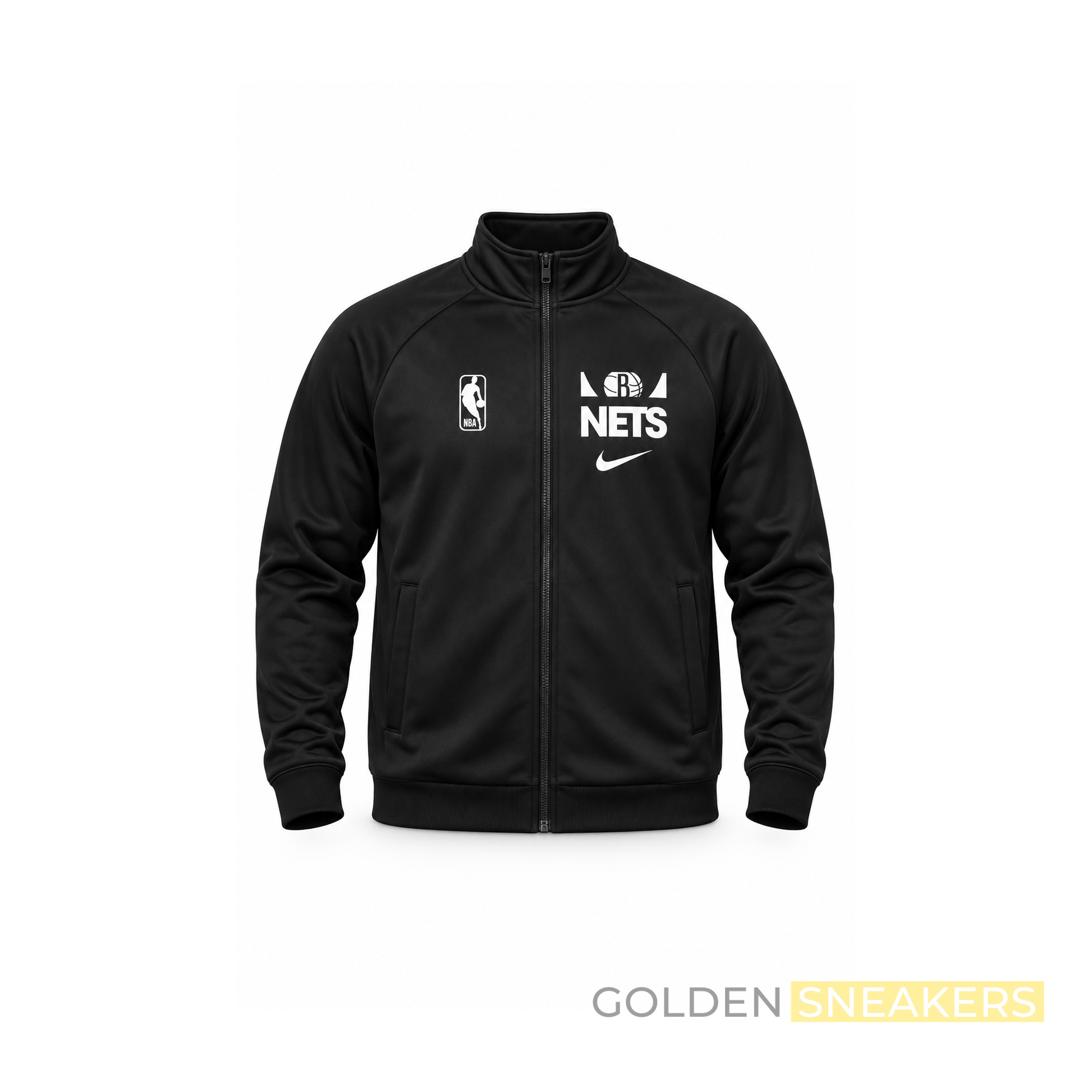 Nike Black Tracksuit Brooklyn Nets Club Courtside