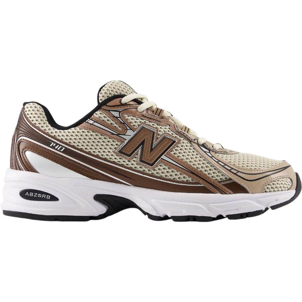 New Balance U740BB2 Rich Oak /Bisque / Pecan / Silver Metallic
