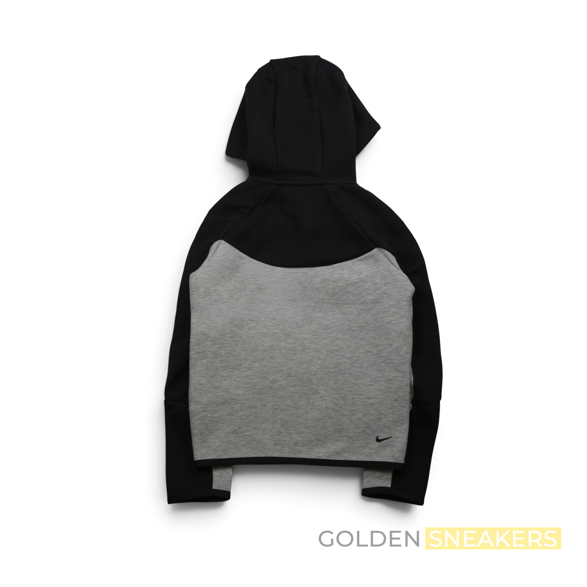 Nike Tech Fleece Zip Hoodie Black/Grey (Junior)