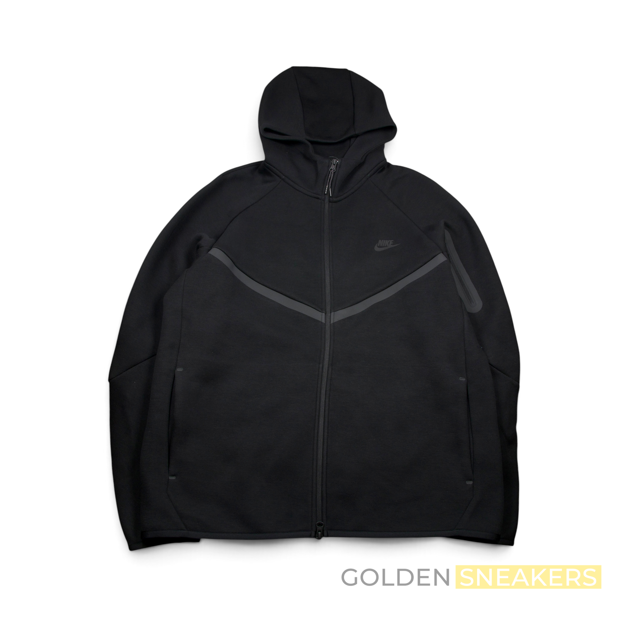 Nike Tech Fleece Black Zip Hoodie