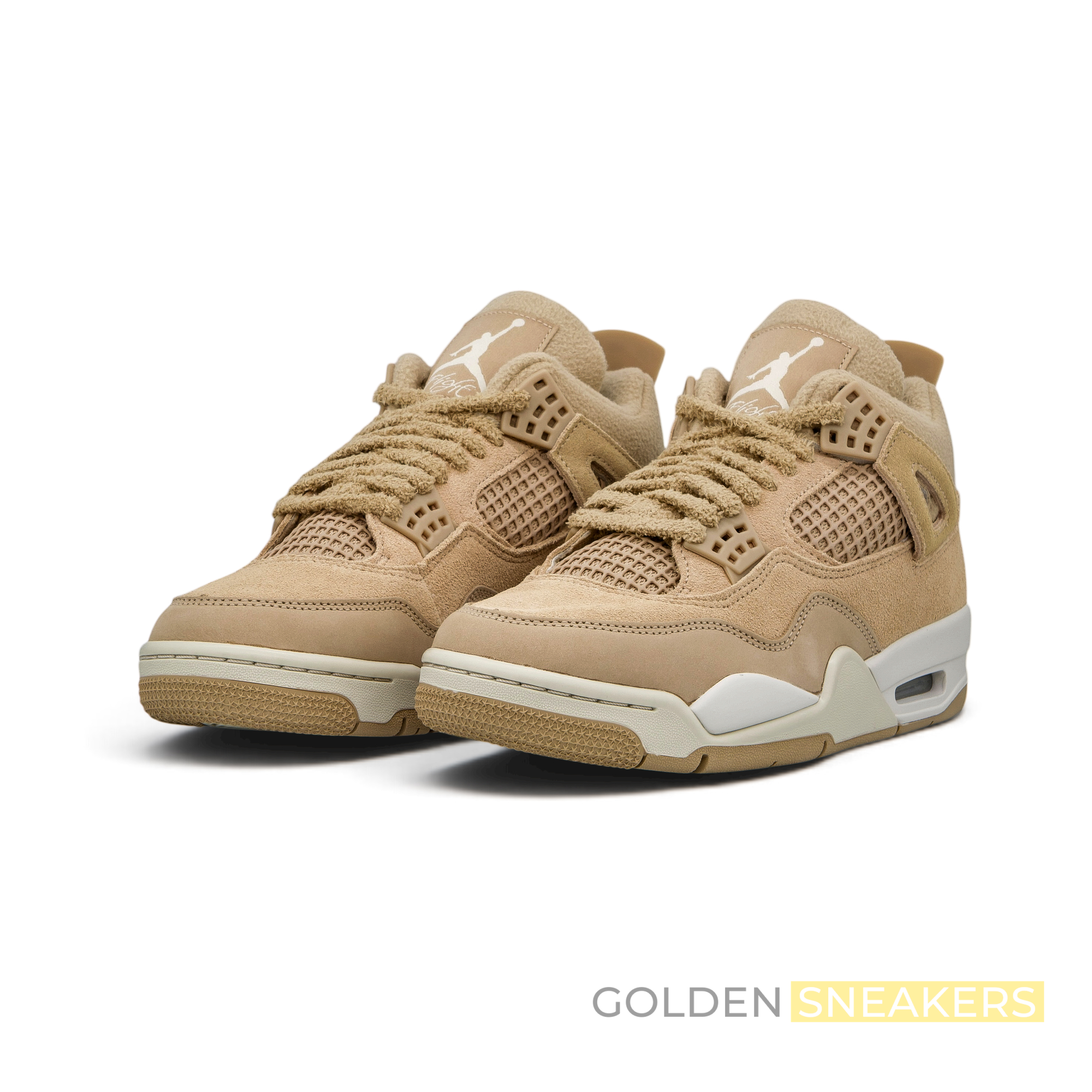 Jordan 4 Retro Cozy Girl Hemp/Light Orewood Brown (Women's)