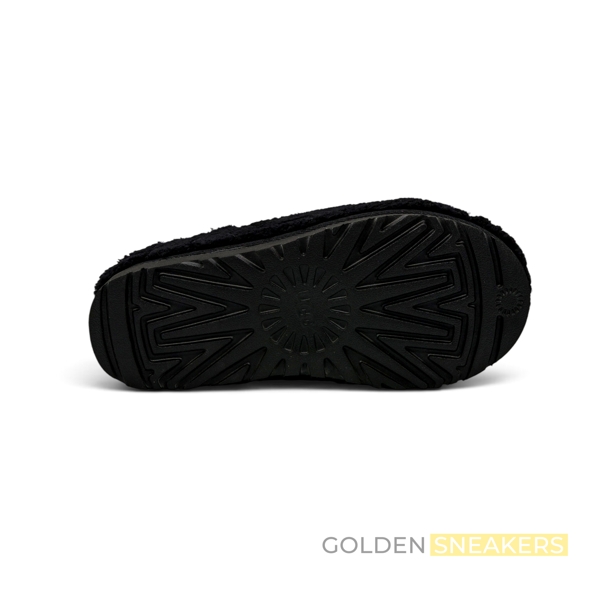 UGG Tasman Maxi Curly Slipper Black (Women's)