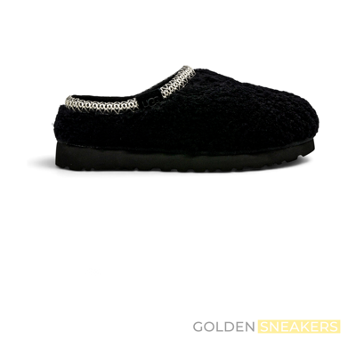 UGG Tasman Maxi Curly Slipper Black (Women's)