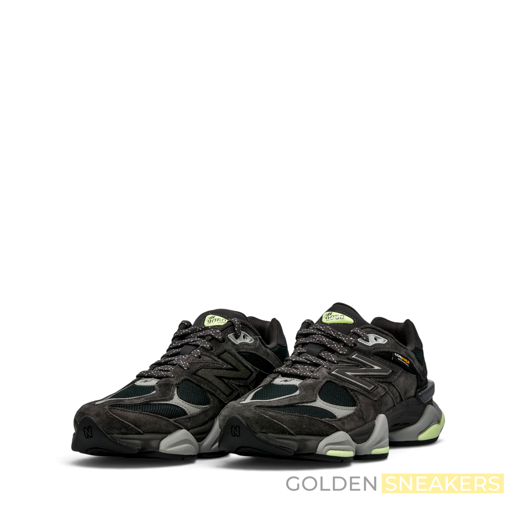 New Balance 9060 Black Cement Dry Lime