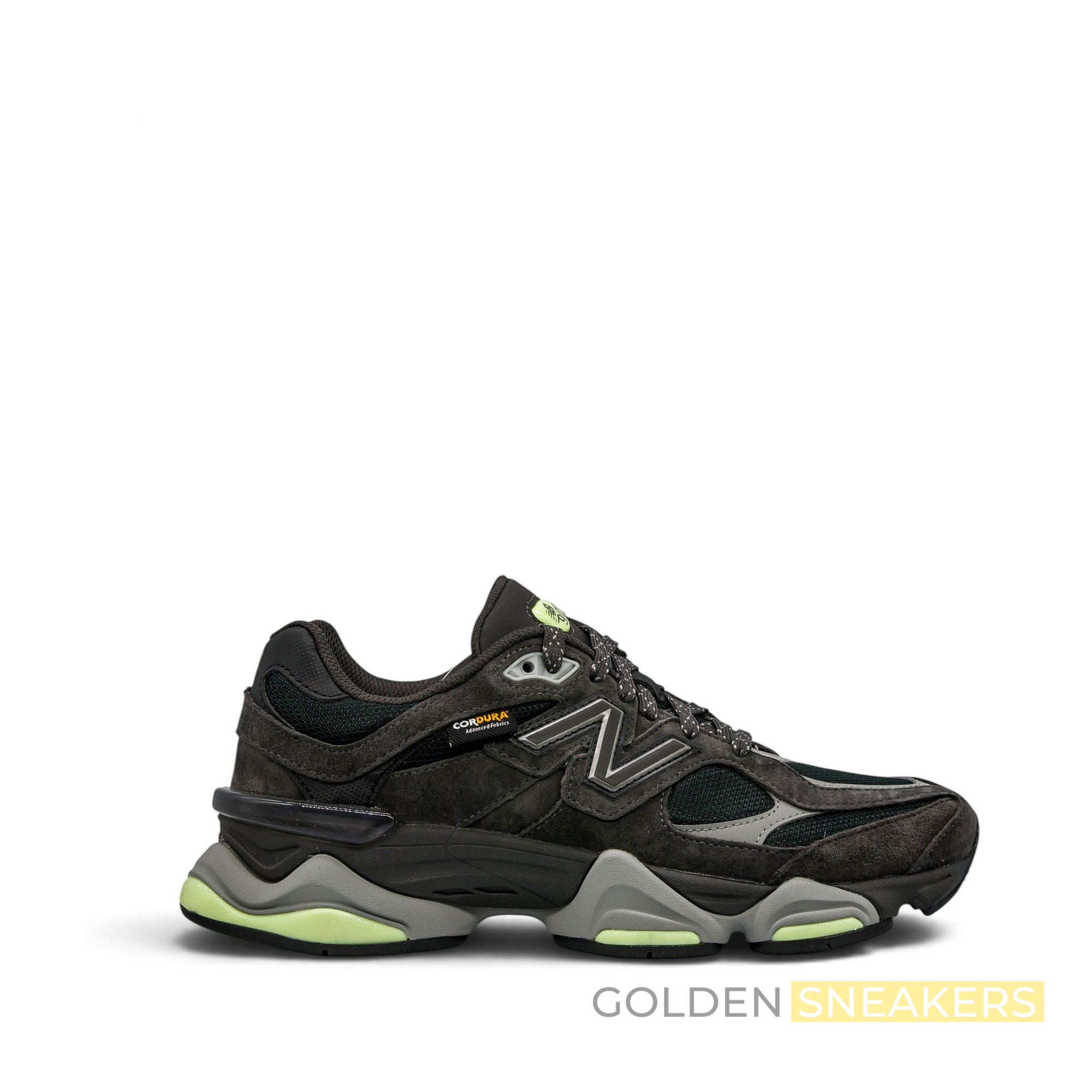 New Balance 9060 Black Cement Dry Lime