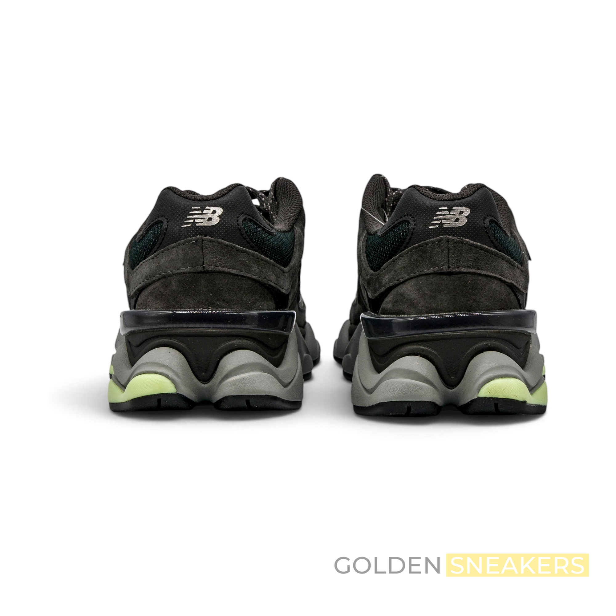 New Balance 9060 Black Cement Dry Lime