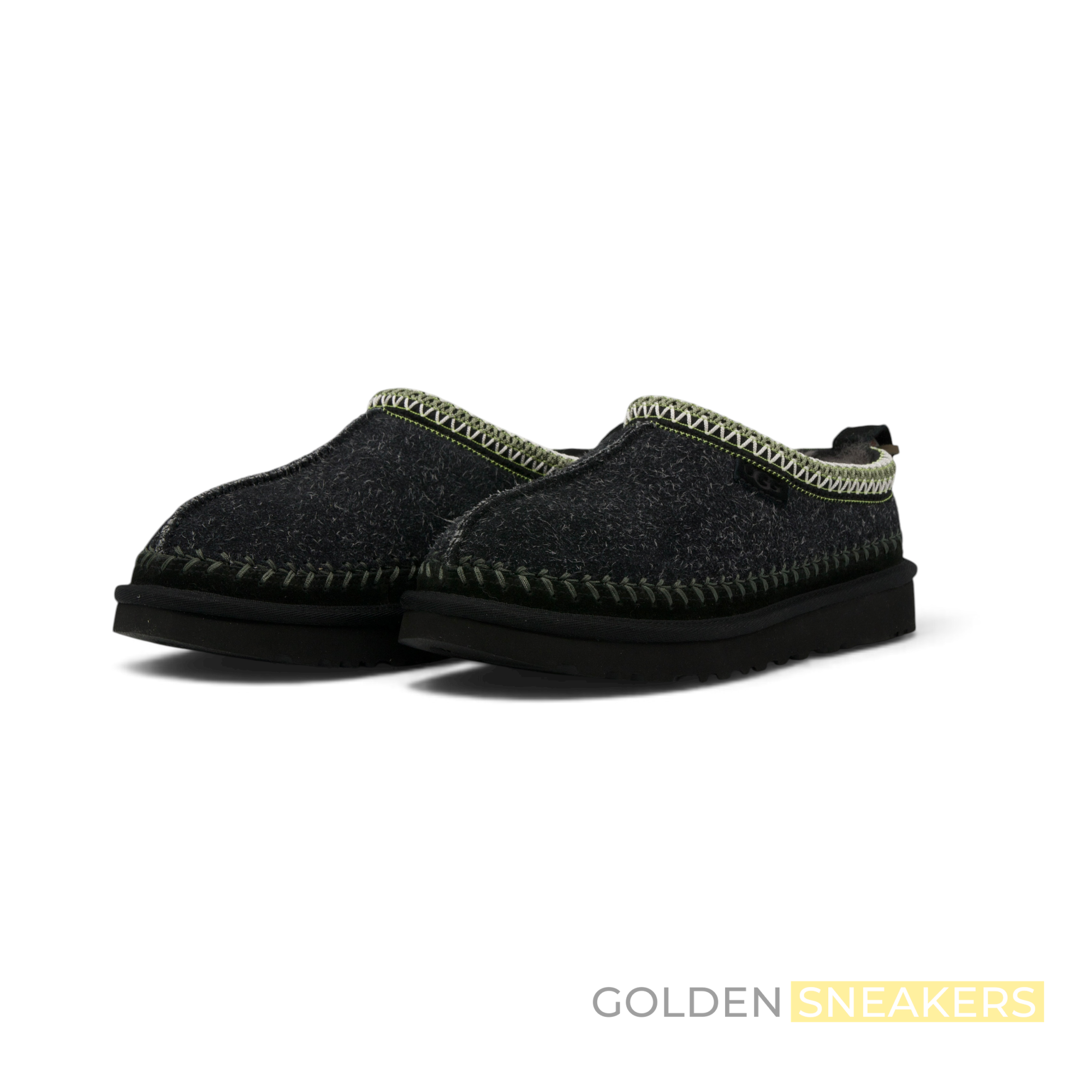 UGG Tasman Biarritz Slipper Black (Women's)