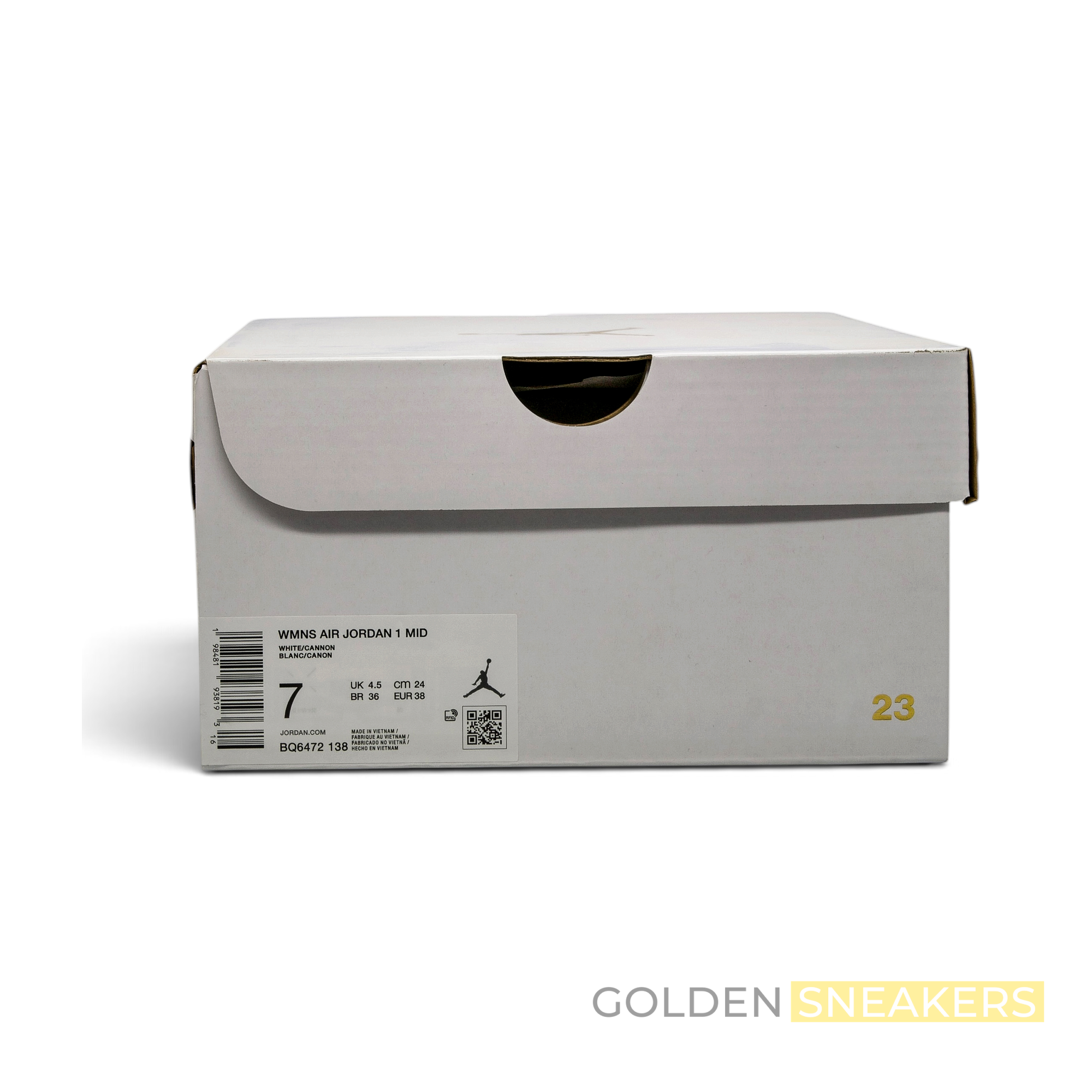 Jordan 1 Mid White Cannon (Women's)