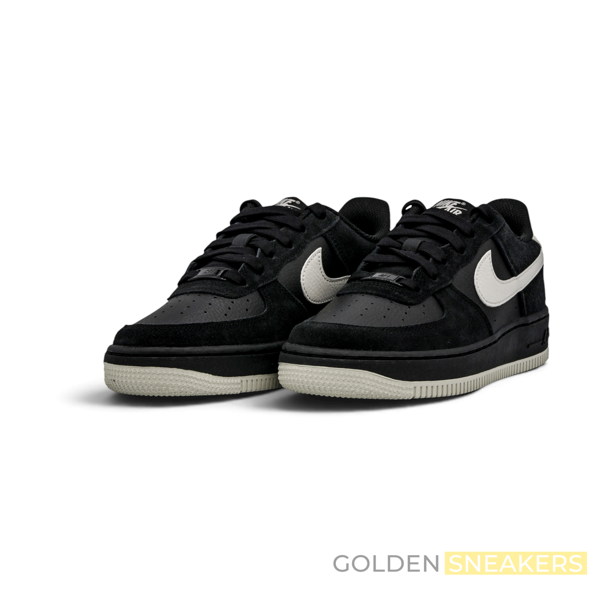 Nike Air Force 1 Low LV8 2 Black Light Bone (GS)