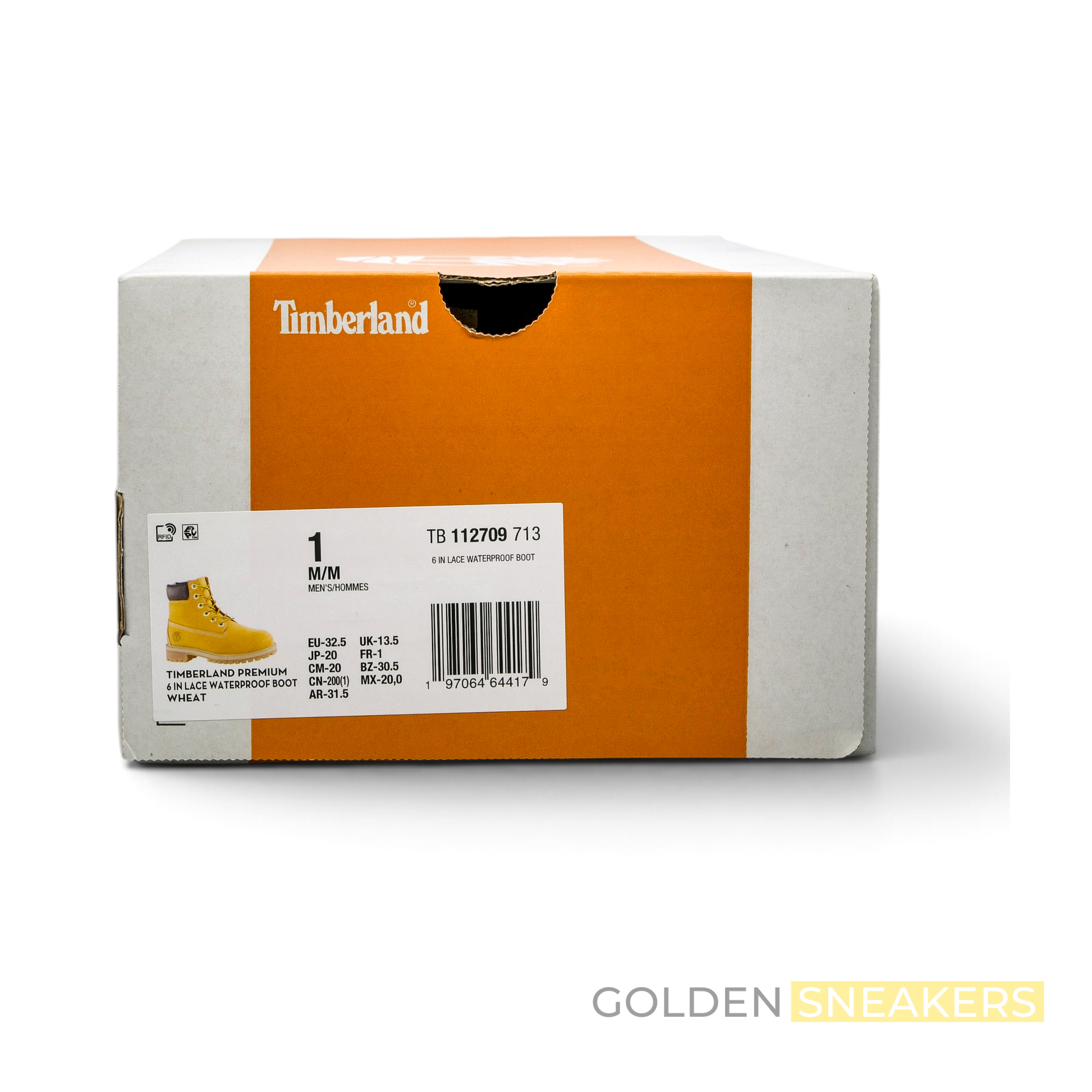 Timberland Premium 6-Inch Waterproof Boot Wheat (PS)