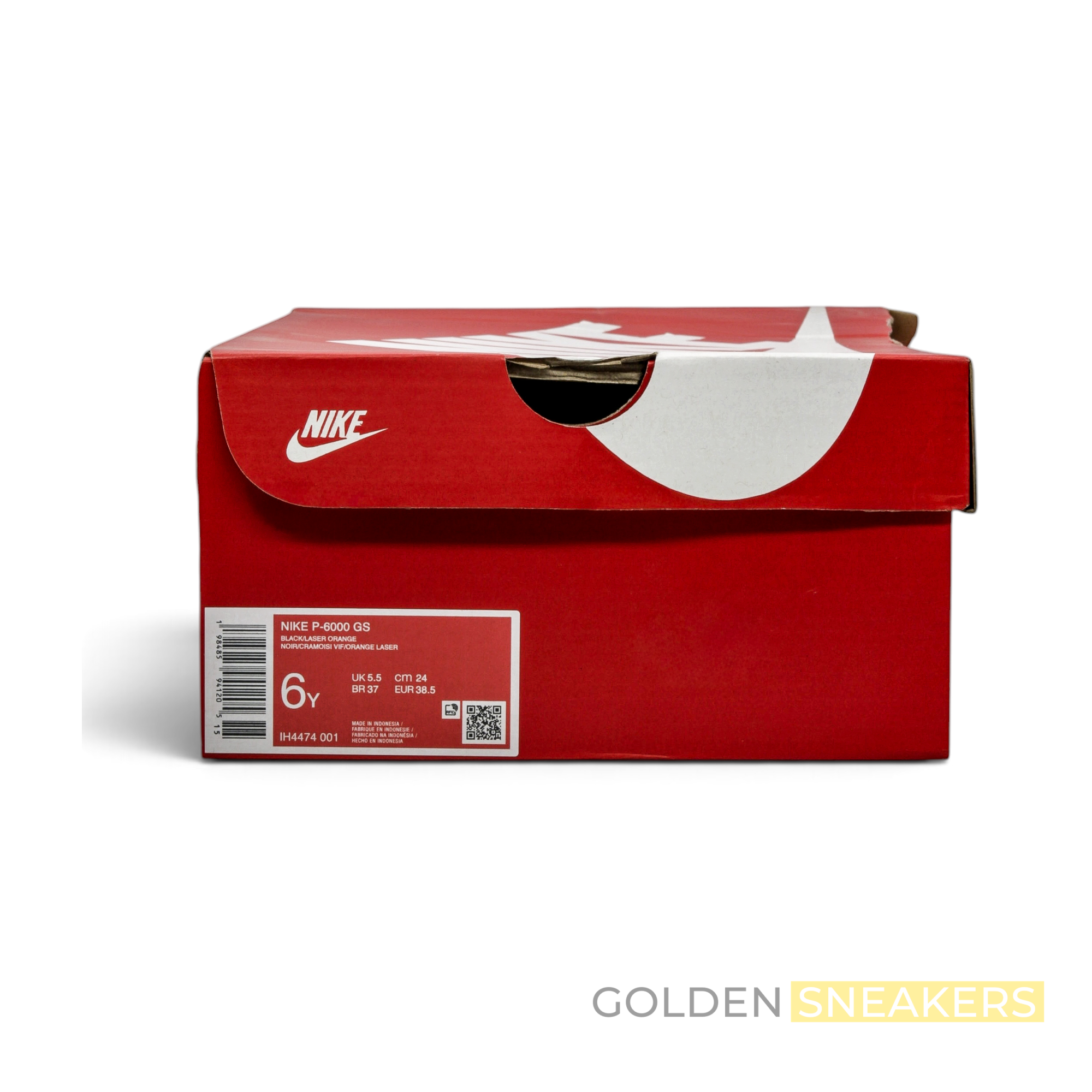 Nike P-6000 Black/Laser Orange (GS)