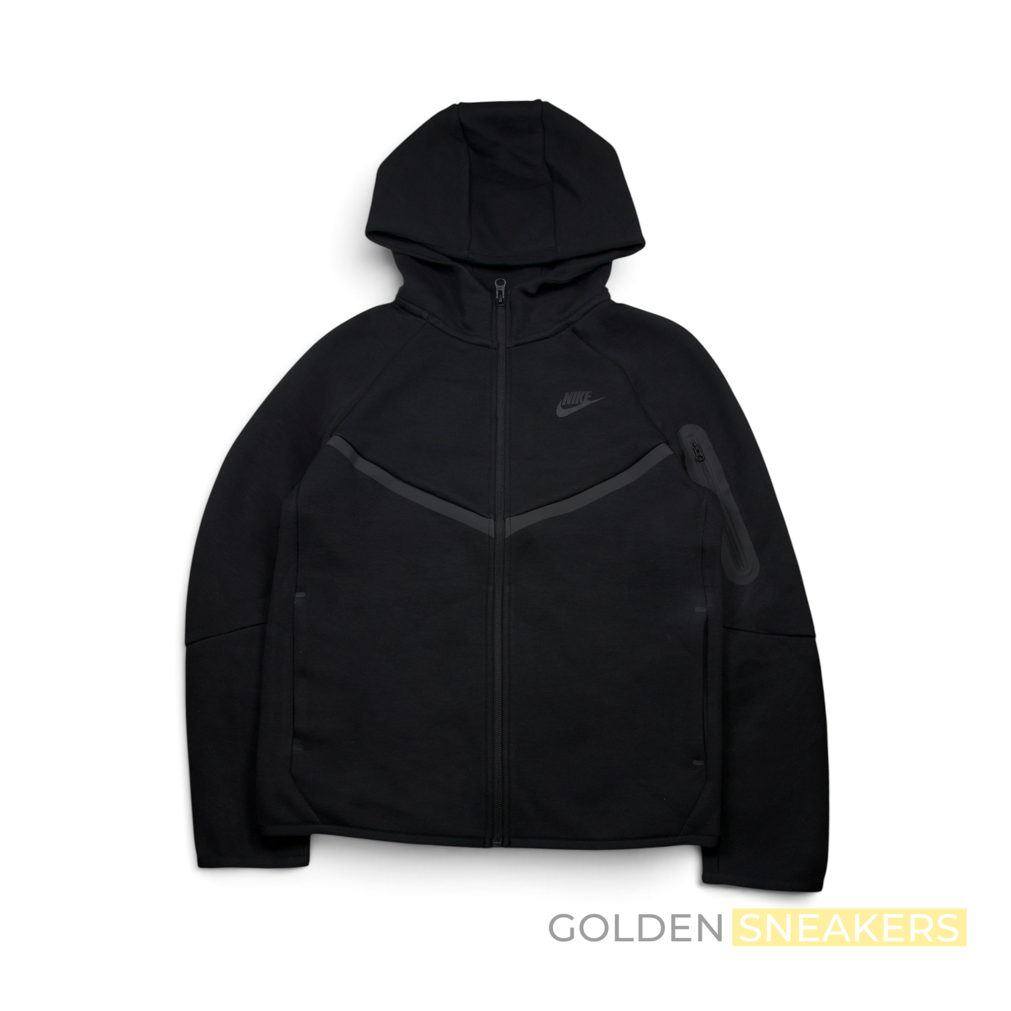 Nike Tech Fleece Zip Hoodie Black (Junior)