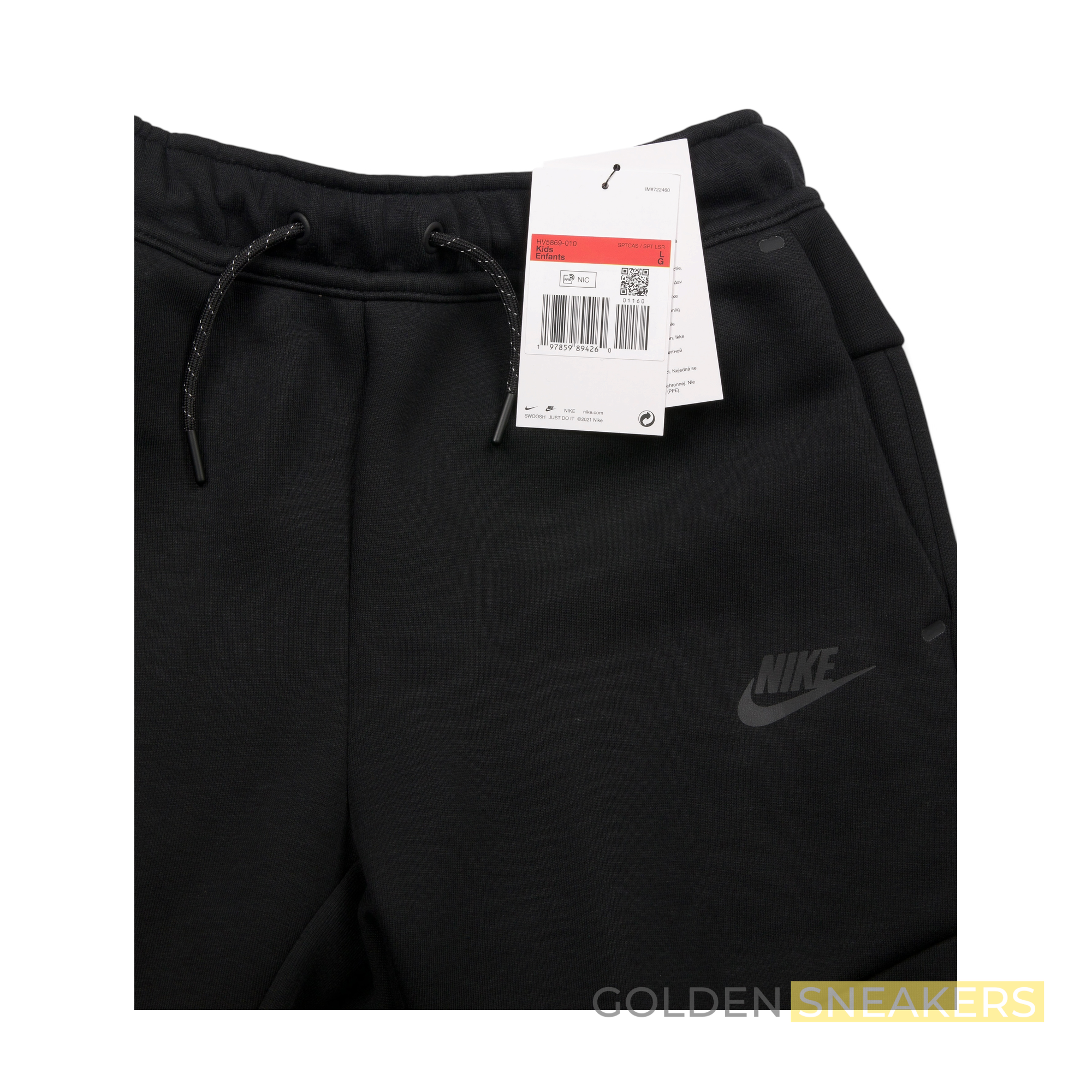 Nike Tech Fleece Joggers Black (Junior)