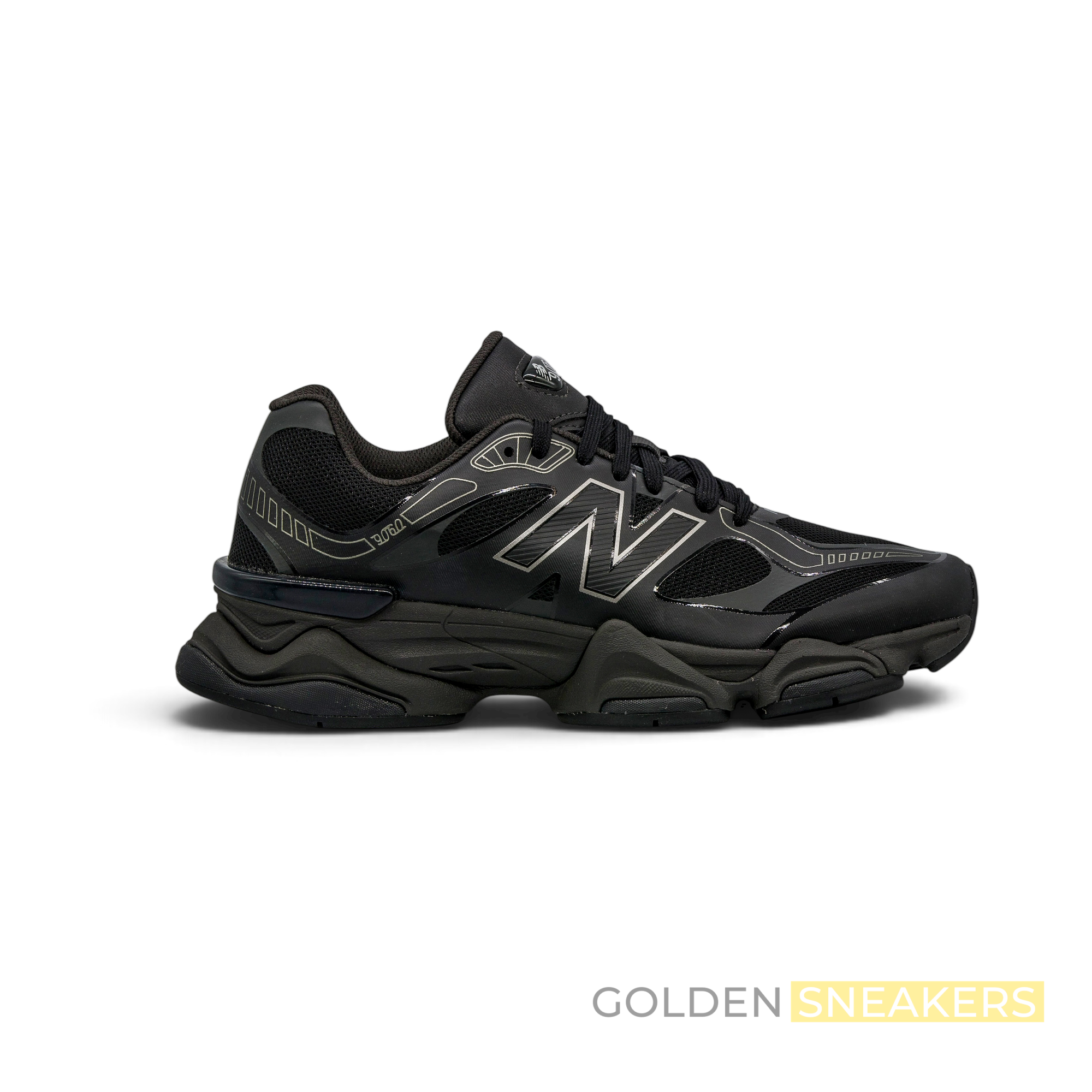 New Balance 9060 Black Grey Black