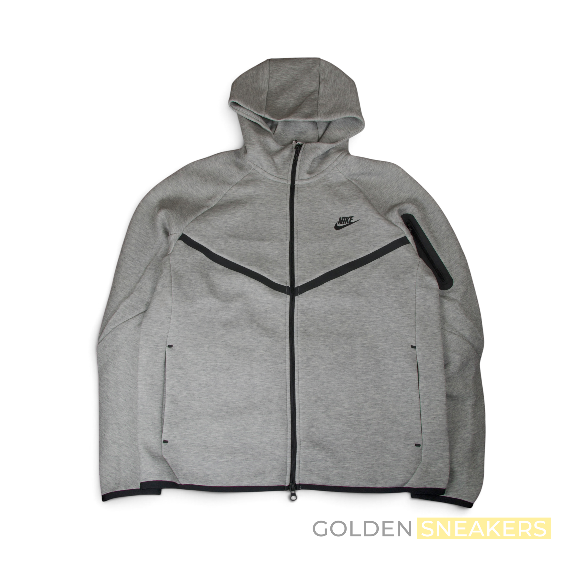 Nike Sportswear Tech Fleece Windrunner Full Zip Hoodie Grey
