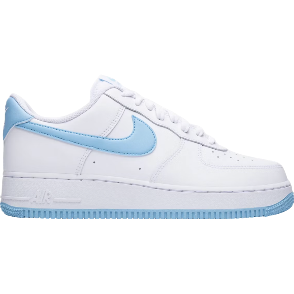 Nike Air Force 1 White/Aquarius Blue