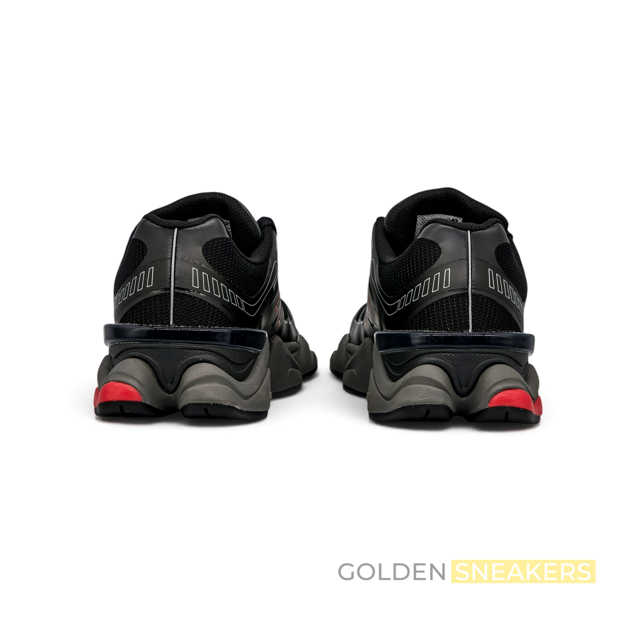 New Balance 9060 Black/Fire Cracker