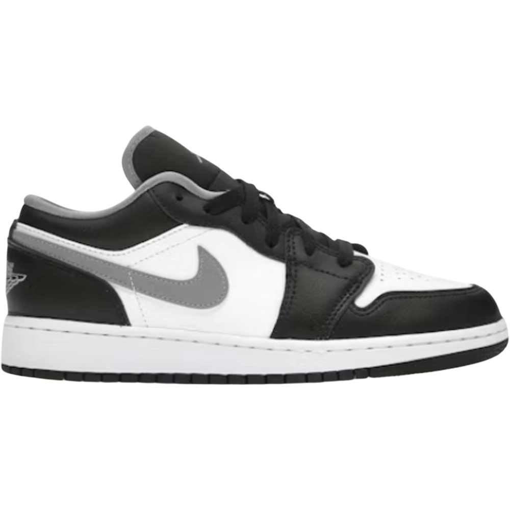 Jordan 1 Low Black White Grey (GS)