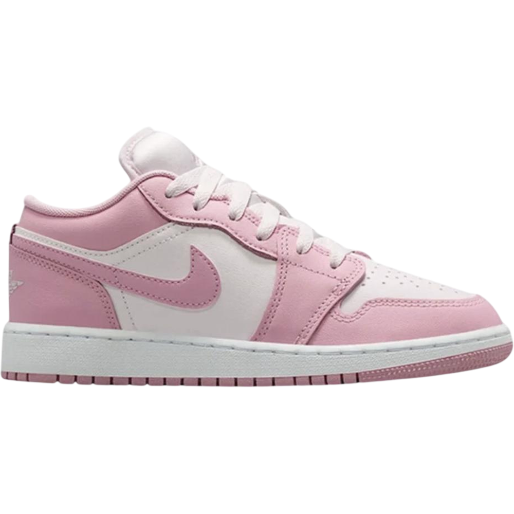 Jordan 1 Low Medium Soft Pink White (GS)