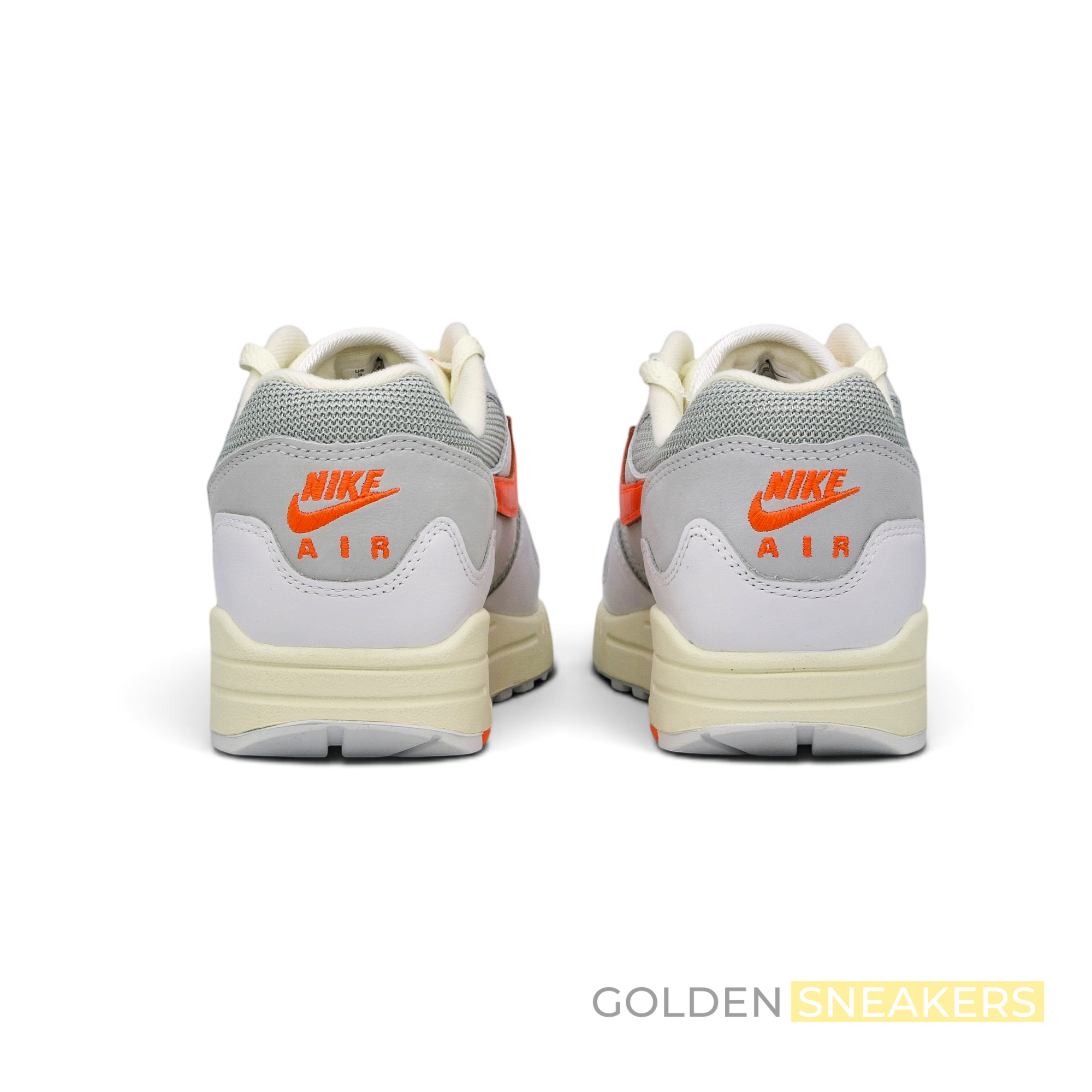 Nike Air Max 1 Patta Waves White Hyper Crimson (with bracelet)
