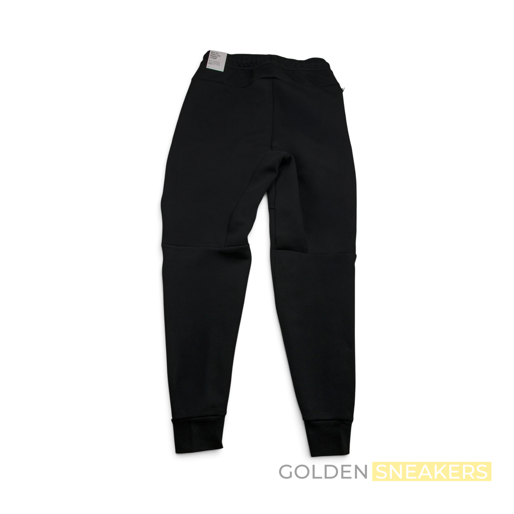 NIKE Tech Fleece Joggers Black White Reflective