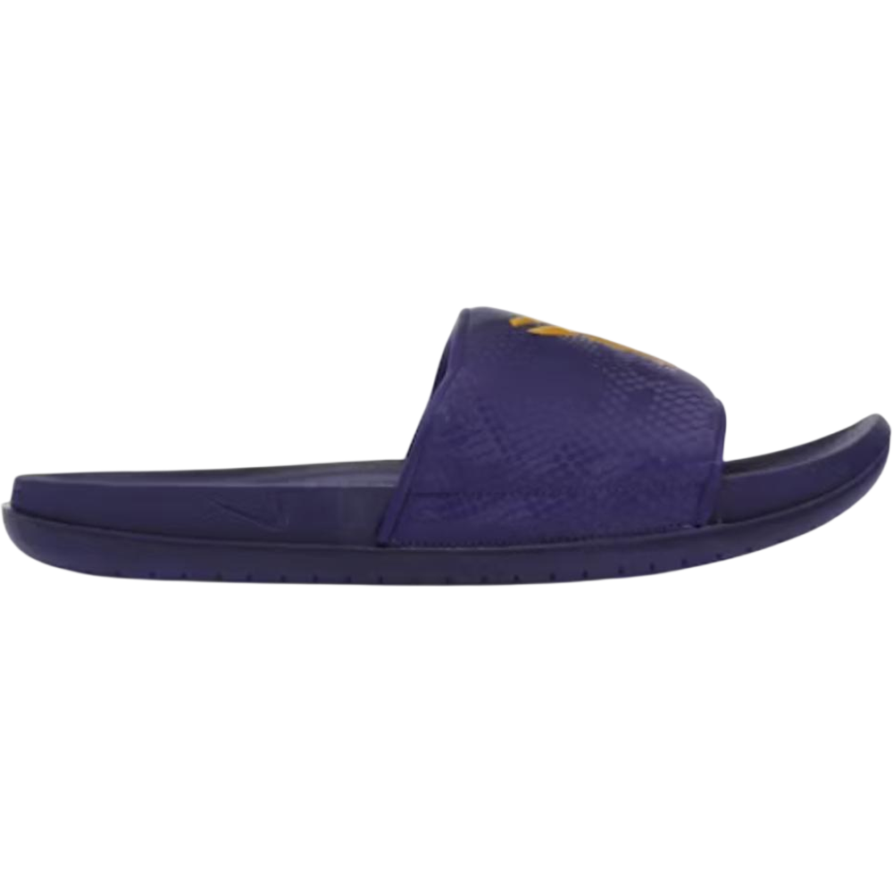 Kobe Nike Offcourt Slide Purple University Gold