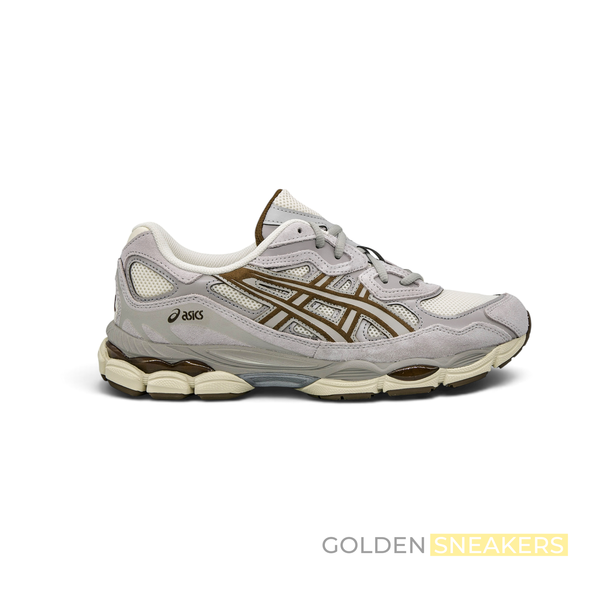 ASICS Gel-NYC Cream Cement Grey Brown