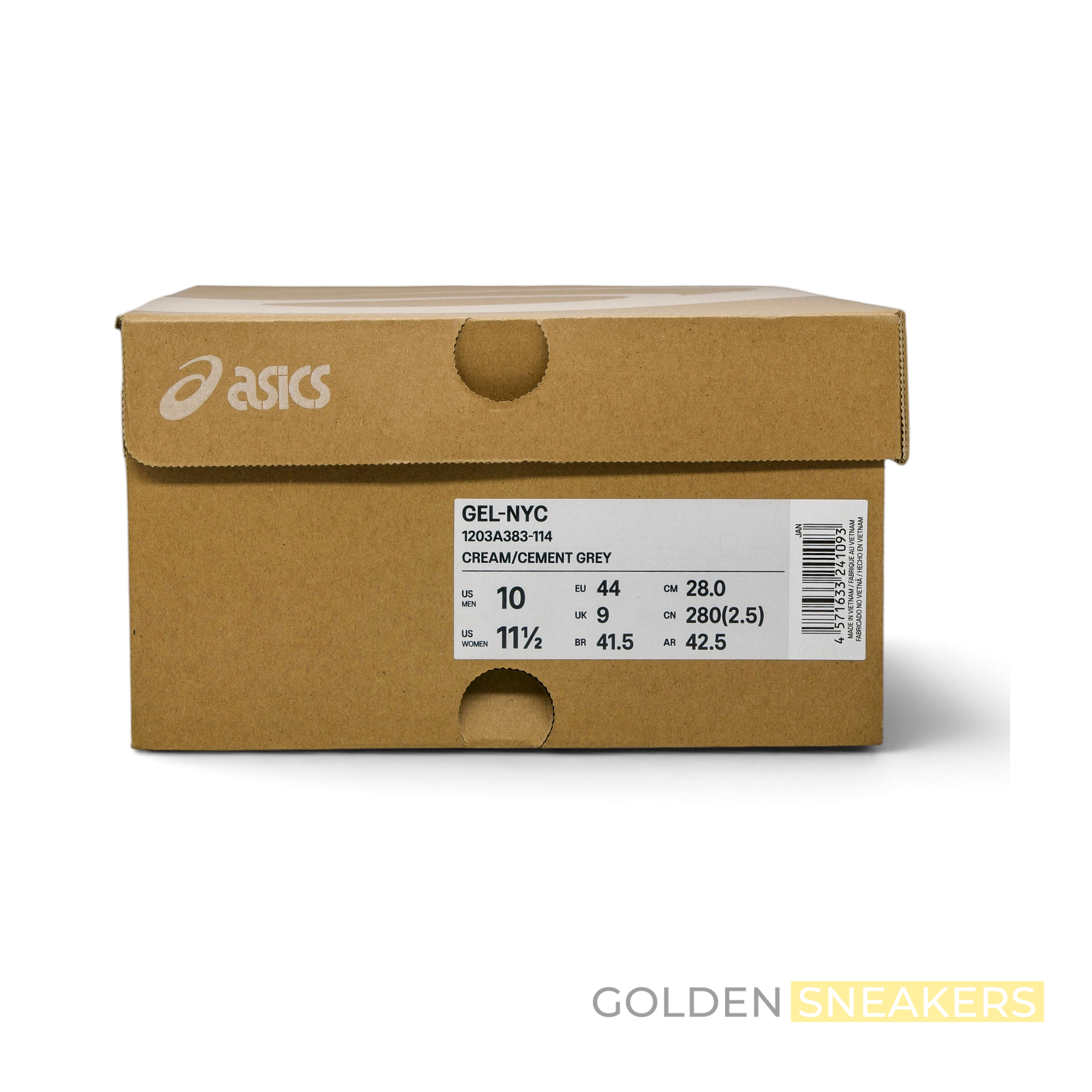 ASICS Gel-NYC Cream Cement Grey Brown