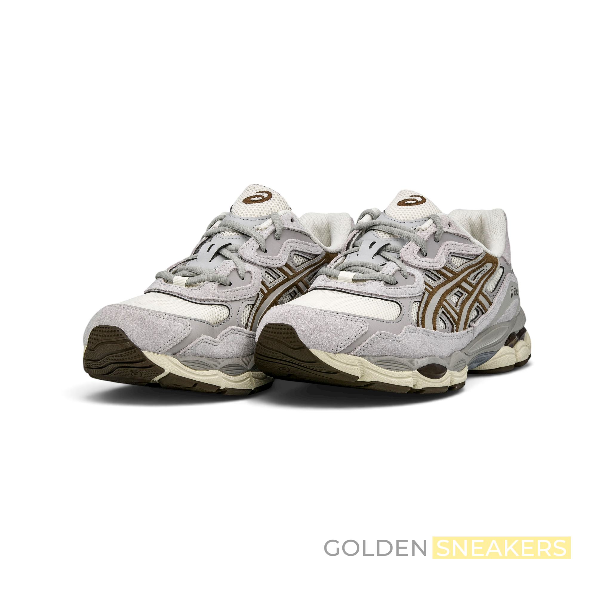 ASICS Gel-NYC Cream Cement Grey Brown