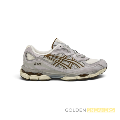 ASICS Gel-NYC Cream Cement Grey Brown
