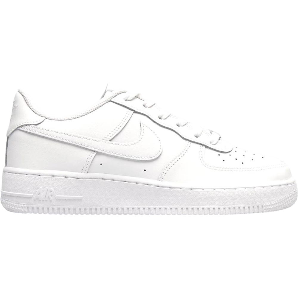 [PREORDER--SHIPPING 7-10 DAYS] Nike Air Force 1 Triple White (GS)  [IMMEDIATE PAYMENT NEEDED]