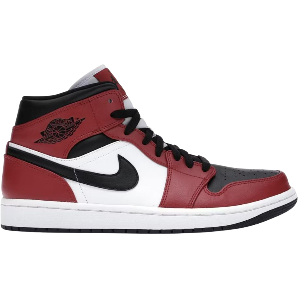 Jordan 1 Mid Chicago Toe