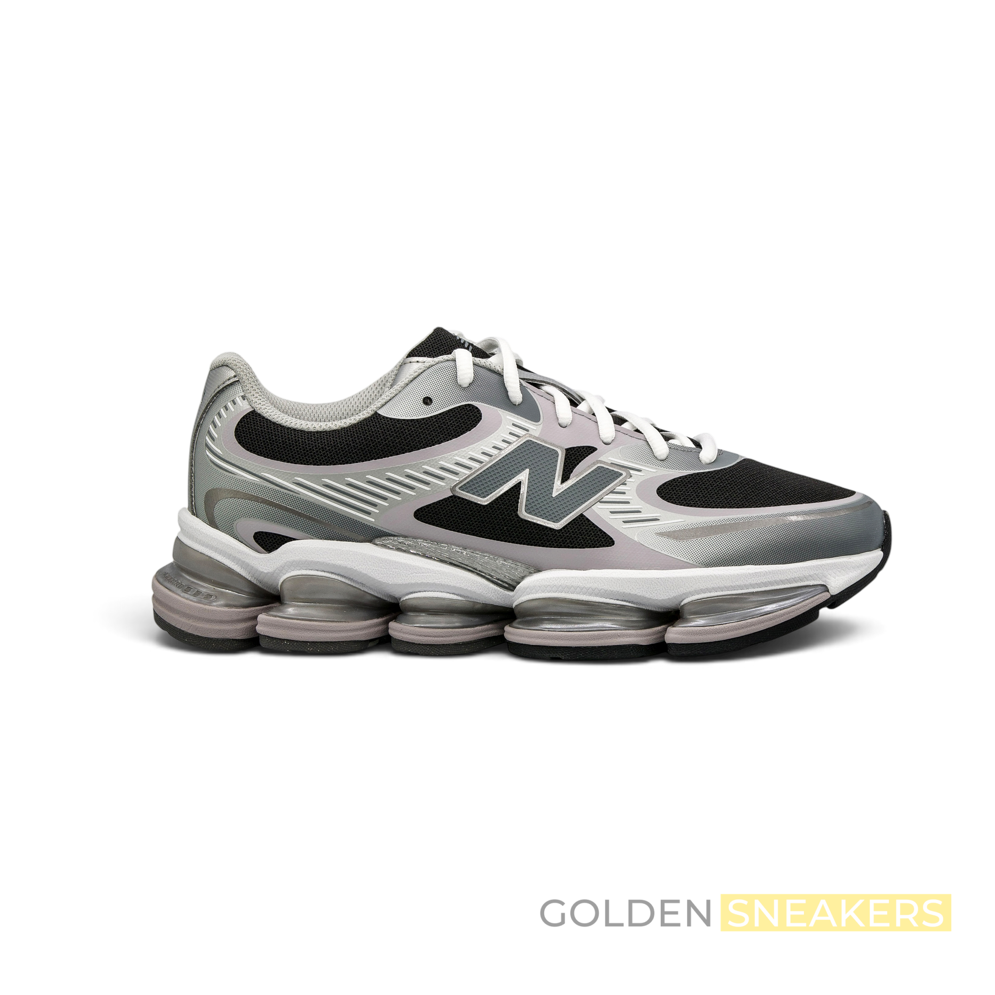 New Balance 9060 Bungee Lace White Rosewood Silver (TD)