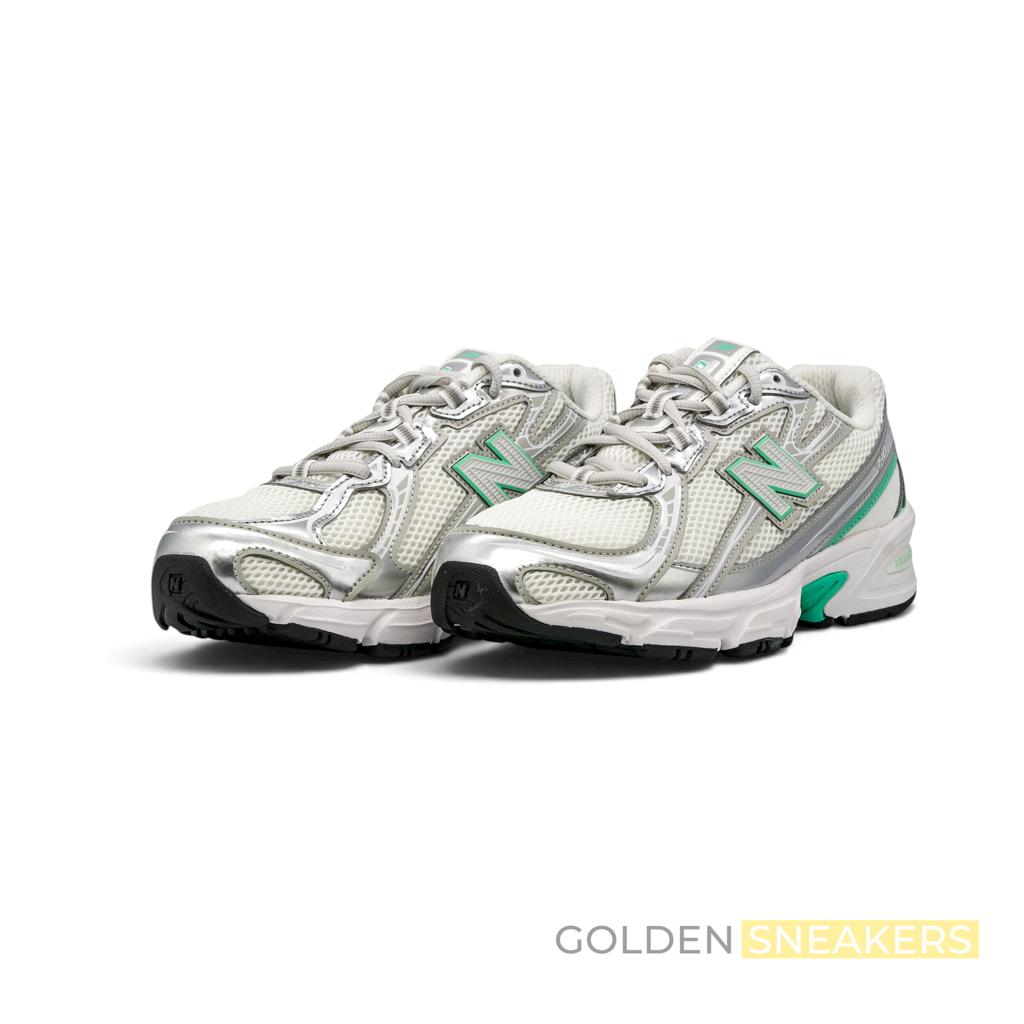 New Balance 740 Silver Metallic/Deep End (GS)