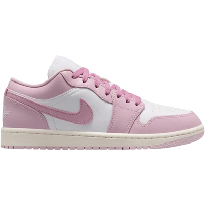 Jordan 1 Low Iced Carmine White (Women's)