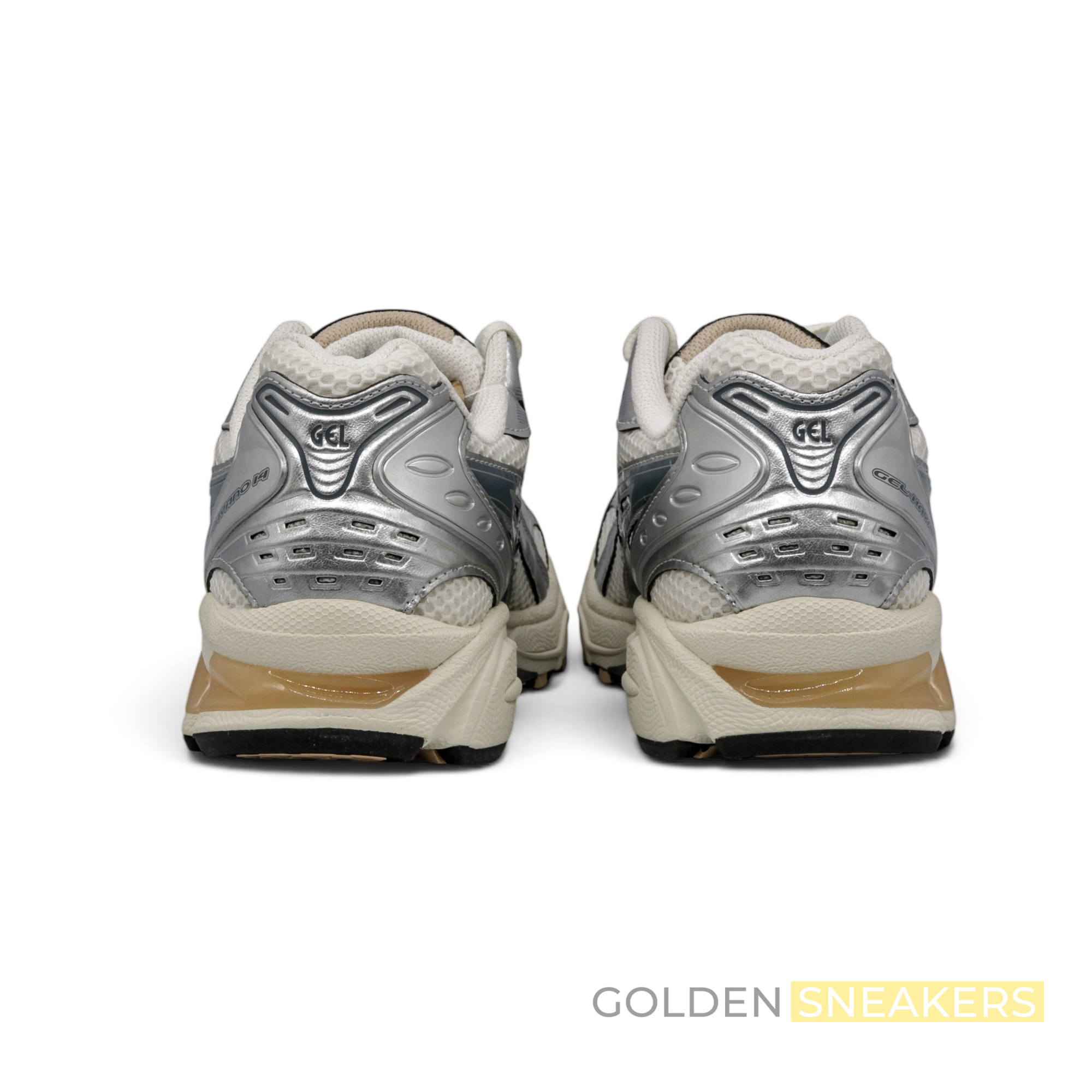 ASICS Gel-Kayano 14 Birch Pure Silver Teal Gold