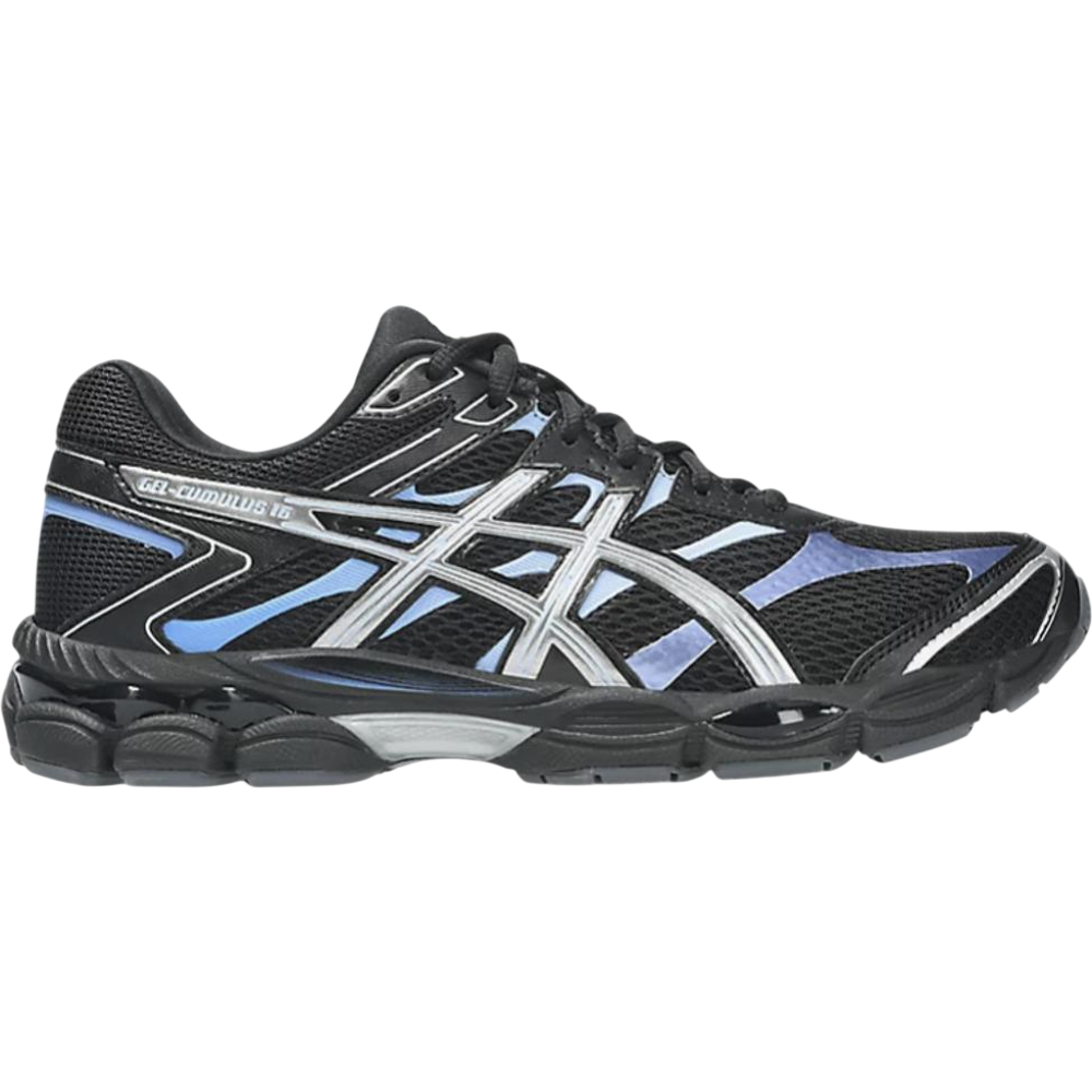 ASICS Gel-Cumulus 16 Black Pure Silver Blue