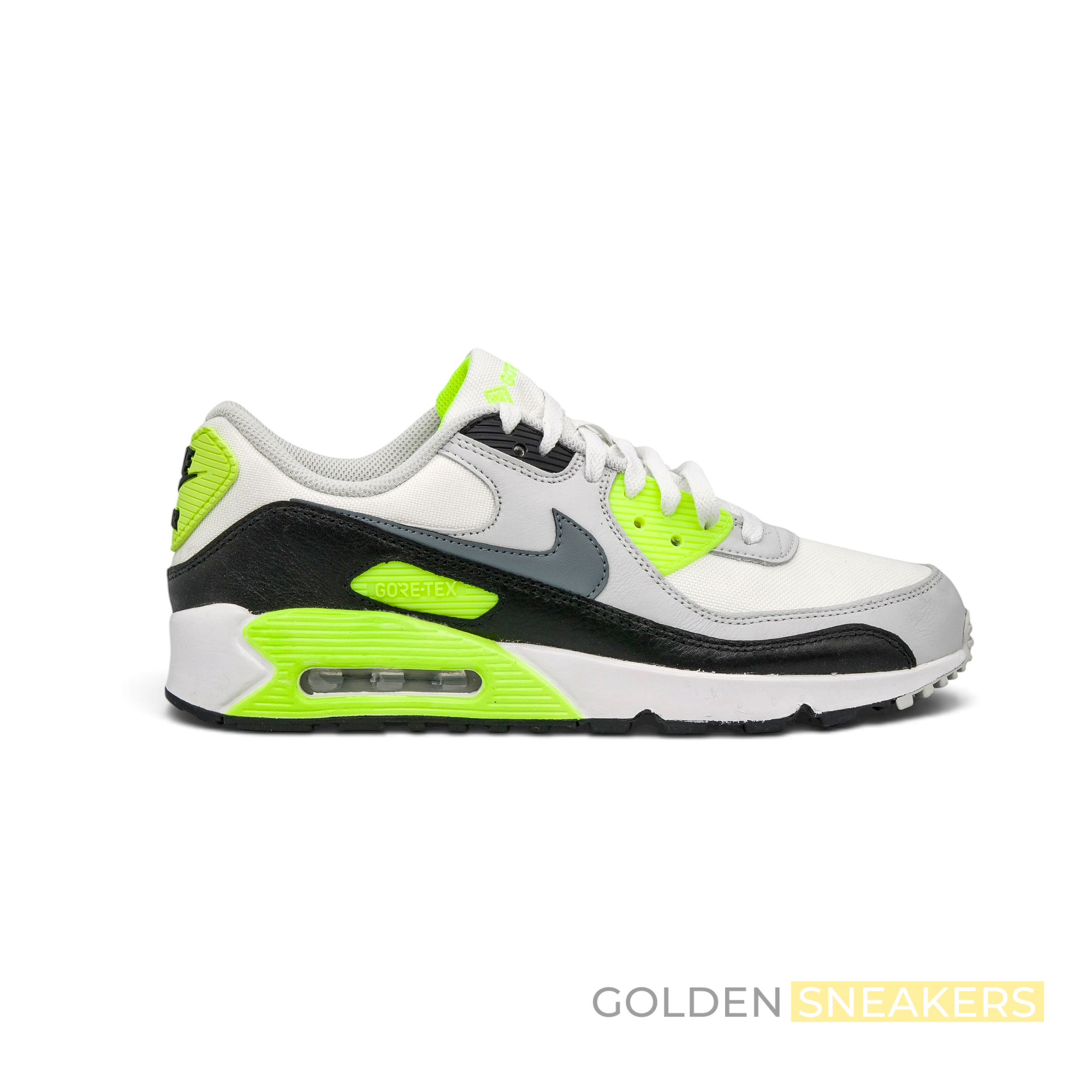 Nike Air Max 90 Gore-Tex Summit White Volt Black Cool Grey
